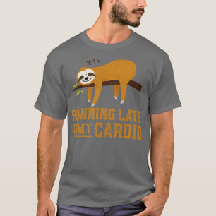 Funny Sloth Lazy Tiergeschenk Schlafen T-Shirt