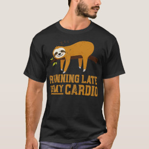 Funny Sloth Lazy Tiergeschenk Schlafen T-Shirt