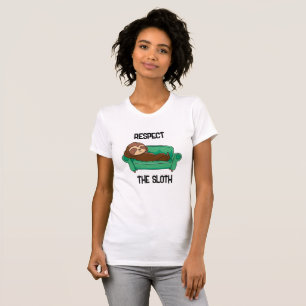 Funny Sloth Shirt Animal Spaß T - Shirt
