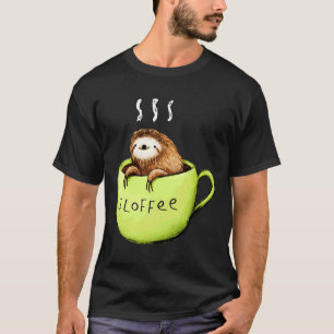Funny Sloths Sloffee T-Shirt