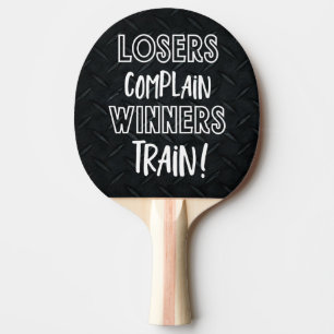 Funny Smack Talk Gewinner Trainer Verlierer Beschw Tischtennis Schläger