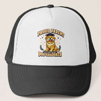 Funny Smart Dog Graduate Dog Lover Cap Truckerkappe