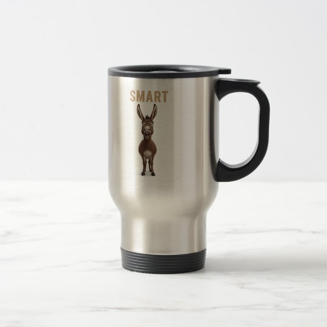 Funny Smart Donkey Mug (Droit)