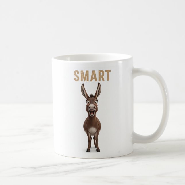 Funny Smart Donkey Mug (Droite)