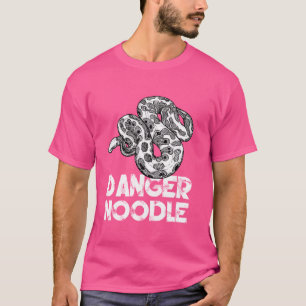 Funny Snake - Ball Python T - Shirt Gefahr Noodle