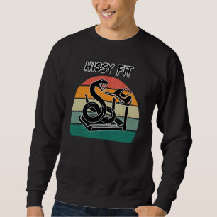 Funny Snake Lover Gym Workout Fitness Trainer Coac Sweatshirt