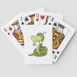 Funny Snake Spielkarten