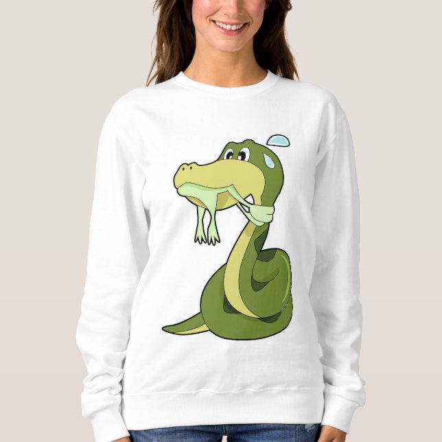 Funny Snake Sweatshirt (Vorderseite)