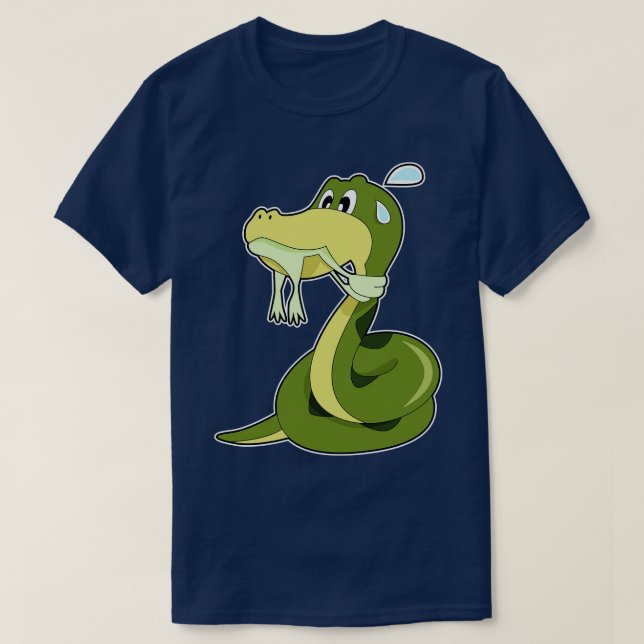 Funny Snake T-Shirt (Design vorne)