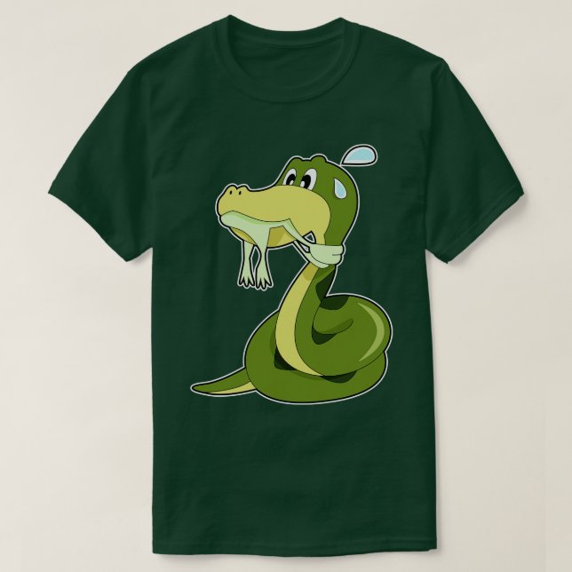 Funny Snake T-Shirt (Design vorne)
