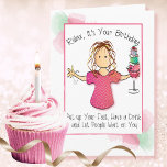Funny Snarky Sarcastic Female 40. Geburtstag Karte<br><div class="desc">Liebe sie eine Geburtstagskarte mit einer tollen Schlagzeile? Personalisieren Sie diese lustige,  aber niedliche Karte für sie</div>