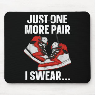 Funny Sneaker Kunst für Männer Frauen Kinder Scuts Mousepad
