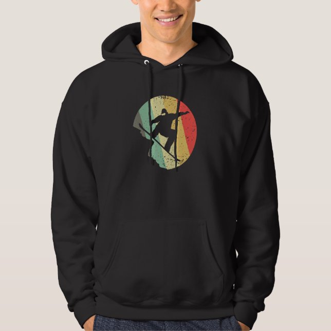 Funny Snowboarden Art for Men Snowboarder S Hoodie (Vorderseite)