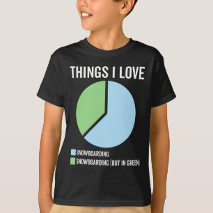 Funny Snowboarding Sport Hob T-Shirt