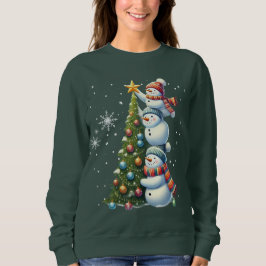Funny Snowman Sweatshirt