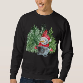 Funny Snowman Weihnachten Sweatshirt