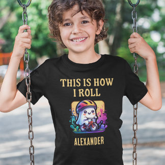 Funny So rolle ich einen personalisierten Fahrradj T-Shirt