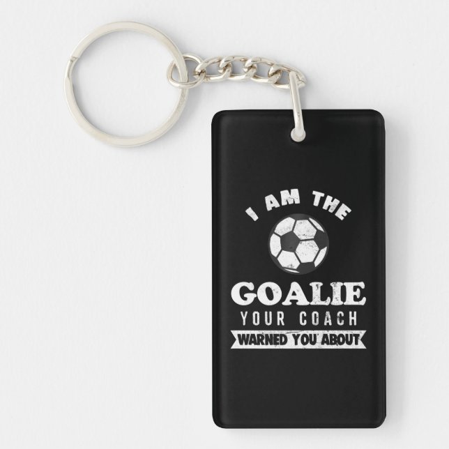 Funny Soccer Goalie Coach Averti (Devant)