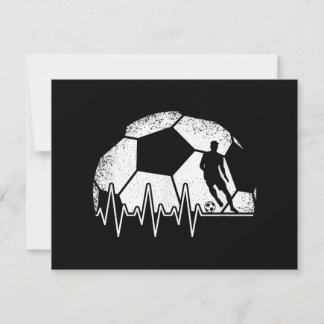 Funny Soccer Heartbeat Soccer Player