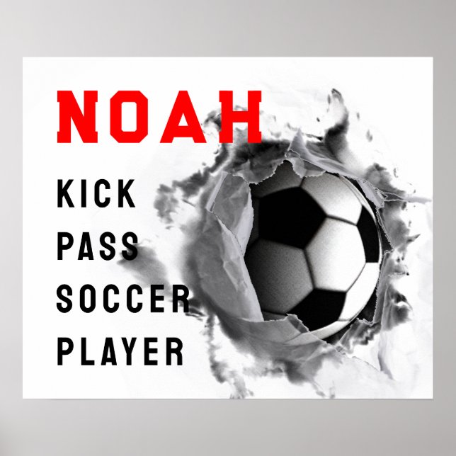 Funny Soccer Poster (Vorne)