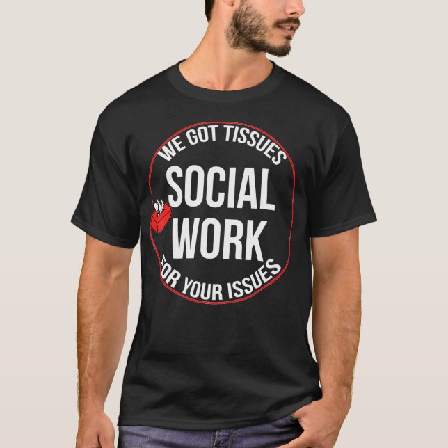 Funny Social Work Geschenk Master Degree LCSW Clin T-Shirt (Vorderseite)