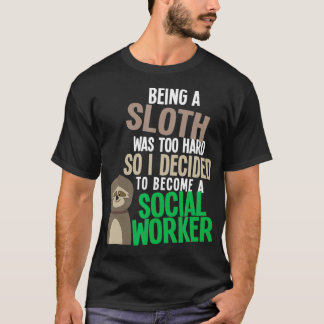 Funny Social Work Student Master Degree Graduation T-Shirt