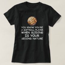 Funny Softball Lover Zitat | Softball-Redewendunge