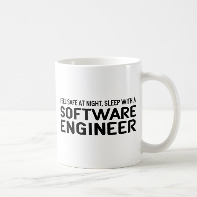 Funny Software Engineer Kaffeetasse (Rechts)