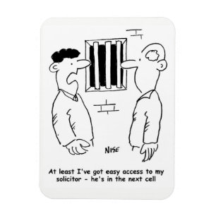 Funny Solicitor oder Rechtsberuf Magnet