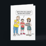 Funny Son Birthday Karte<br><div class="desc">Funny Teen Geburtstagskarte für einen männlichen Teenager</div>