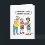 Funny Son Birthday Karte<br><div class="desc">Funny Teen Geburtstagskarte für einen männlichen Teenager</div>