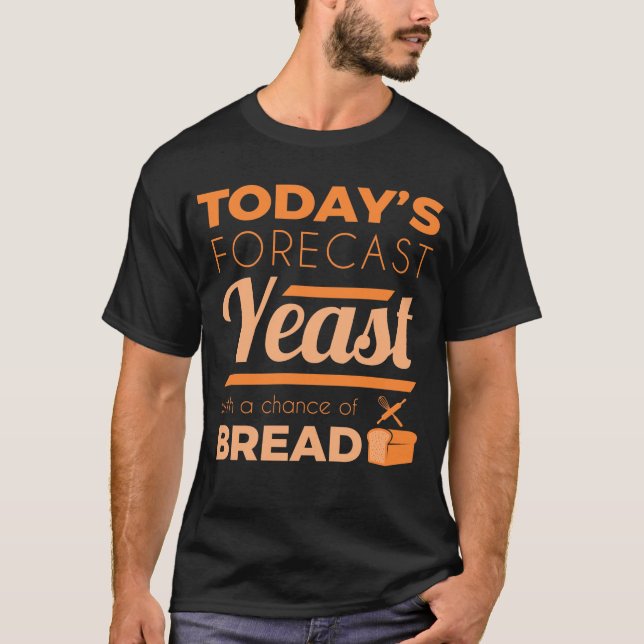 Funny Sourdough Kneading Brot Lover Backforeca T-Shirt (Vorderseite)