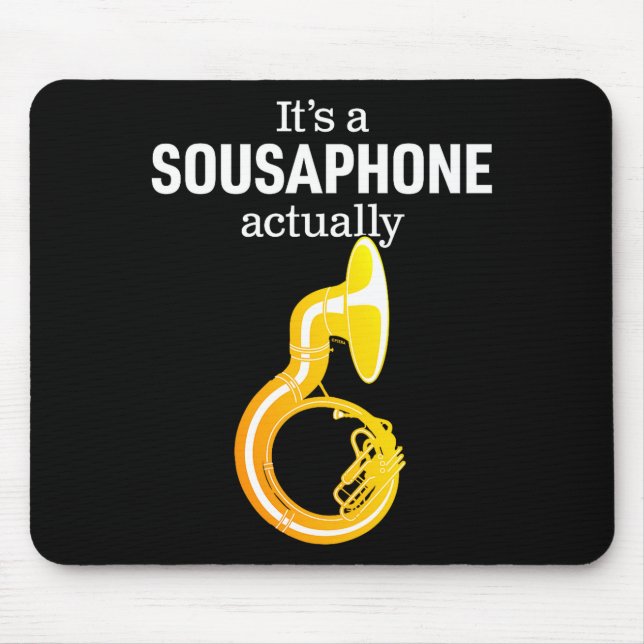Funny Sousaphone Humor For Proud Sousaphonist Marc Mousepad (Vorne)