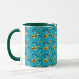 Funny Space Noodles UFO Tasse
