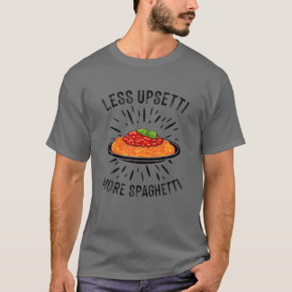 Funny Spaghetti Design Pasta Lover Men Itali T-Shirt