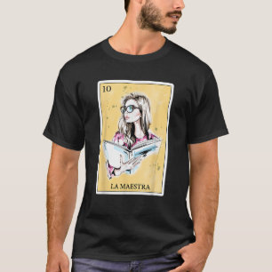 Funny Spanish Mexican Bingo Geschenke für Lehrer L T-Shirt