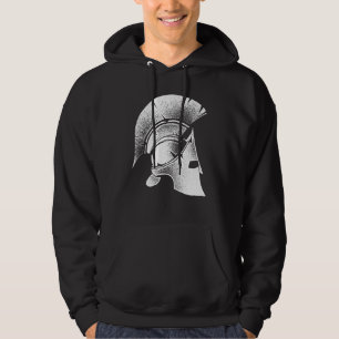 Funny Spartan Griechischer Helmet Niedlich Gladiat Hoodie