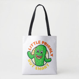 Funny Spaß Kaktus wenig pricklig, aber klug Tasche