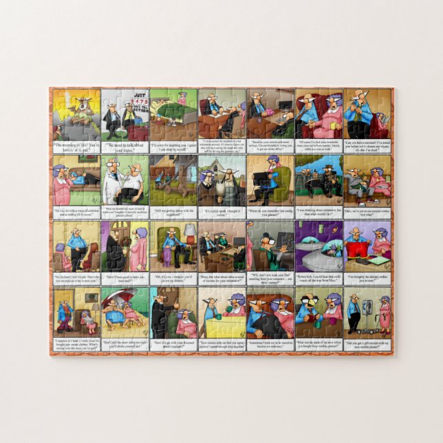 Funny Spectickles Humor Puzzle (Horizontal)