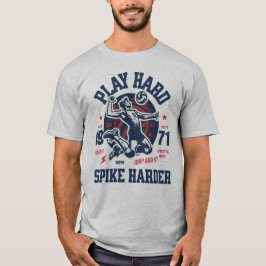 Funny Spikeball Zitat Spiel Harte Spike Harter T-Shirt