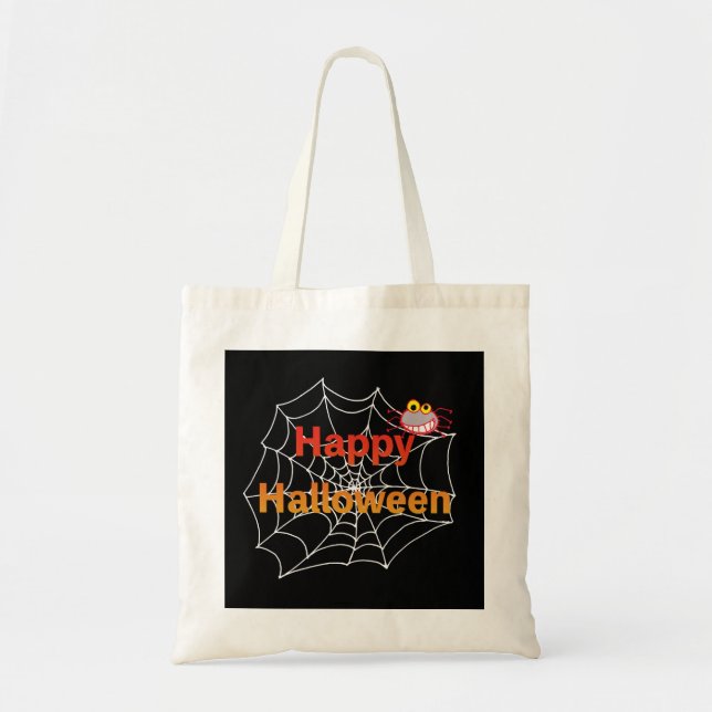 Funny Spione auf Halloween Web Tragetasche (Vorne)