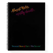 Funny Spiral Notebook für Schüler