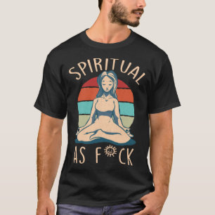 Funny Spiritual Meditation Buddha Lotus Sitzplatz T-Shirt