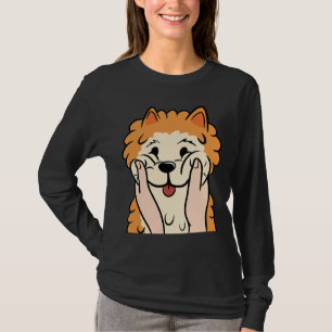 Funny Spitz Chubby Cheeks T-Shirt