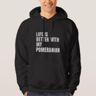 Funny Spitz Dog Quotes Hoodie