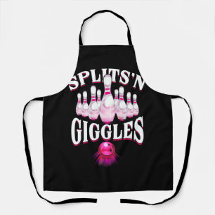 Funny Splits _n Giggles Bowling Team Bowler Sports Schürze
