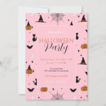 Funny Spookoky Halloween Pink Design
