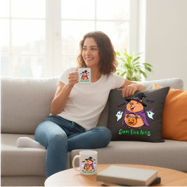Funny Spooky Capybara Hot Cocoa Halloween Kaffeetasse