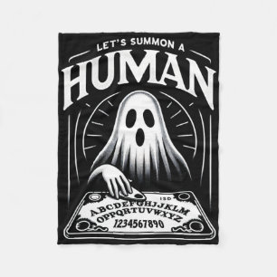 Funny Spooky Ghost Lassen wir einen menschlichen O Fleecedecke