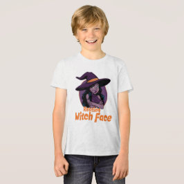 Funny Spooky Halloween Shirt -"Resting Hexe Face"